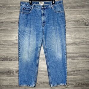 L.L.Bean Mens Relaxed Fit Cotton Jeans size 40x29